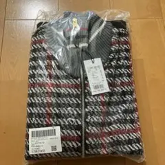 新品タグ付き　Paul Smith チェック柄ニットブルゾンＬサイズ