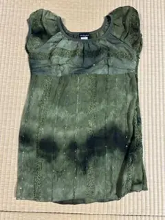 グアムで購入 半袖トップスM オリーブグリーン