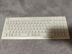 Fujitsu 日本語配列 薄型キーボード 中古品