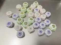 手書きビーズ　30個セット