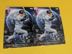 BBM 2024 2nd CROSS EARTH 阪神 近本光司2枚セット