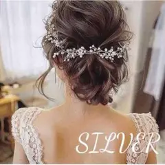 ◇ ウェディング 小枝 ヘッドドレス 結婚式 ヘアアクセサリー ブライダル