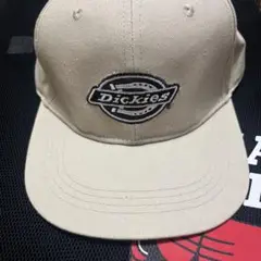 即日発送Dickies ベージュ スナップバックキャップ