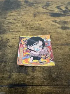 ワンピース ポートガス・D・エース ステッカー シール美品アニメジャンプ