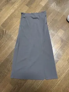 SHOO・LA・RUE グレー タイトロングスカート