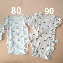 <UNIQLO>ミッフィーとポールアンドジョーのベビー肌着 80・90