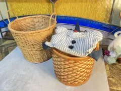 かご セット 昭和レトロ 当時物 インテリア