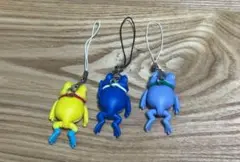 カエルキャラクター ストラップセット