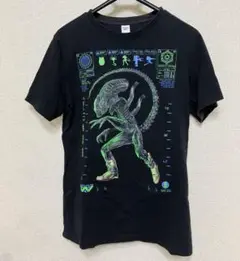 Reebok リーボック エイリアン スタンパー Ｔシャツ M 黒 映画