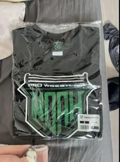 【新品未使用】プロレスリング・ノア　NOAH ロゴ Tシャツ ブラック Sサイズ
