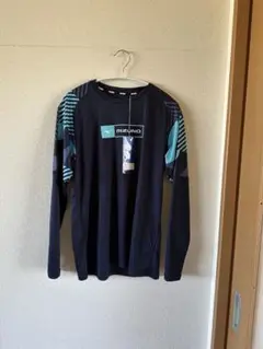 限定品　mizuno 長袖 Tシャツ ネイビーM