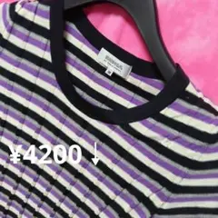 ⭐✨38号【限定♥】ソニアリキエル　半袖ロングカットソー　¥4200↓