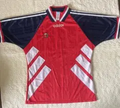 ノルウェー代表　1994/1995 ユニフォーム　L adidas 1994〜95 ノルウェー代表 ユニフォーム - メルカリ