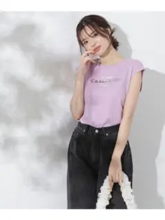 2024SSフレンチスリーブロゴTシャツ　プロポーション