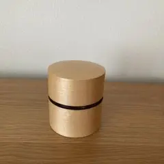 藤木伝四郎商店 帯筒　茶筒（平）かえで　樺細工
