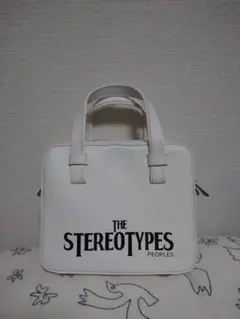 ☺️新品☺️イントキシックホワイト ロゴ入り ハンドバッグ