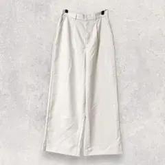 grove グローブ タックワイドパンツ L ウエストバックゴム 【3169】