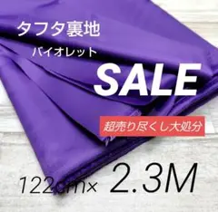 iw405-10⭐️Pe上タフタ裏地◆バイオレット・122cm×230cm