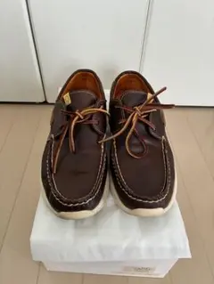 VISVIM ヴィズヴィム　HOCKNEY レザーデッキシューズ　28センチ 2025年最新】visvim HOCKNEYの人気アイテム - メルカリ