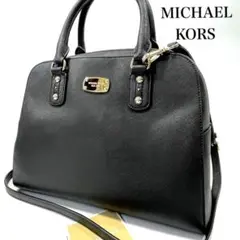 【極美品】MICHAEL KORS 2way バッグ ハンド トート ショルダー