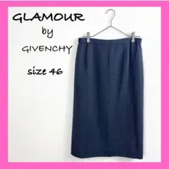 GLAMOUR by GIVENCHYジバンシーロングスカート 46 S グレー