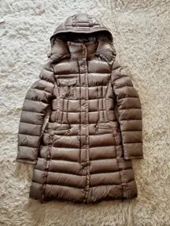 ★美品★HERMINE★ダウンコート★サイズ0★グレー★モンクレール★