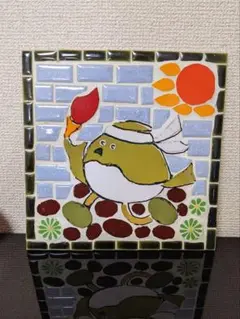2008年　大分国体　めじろん　タイル画