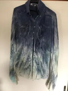 LGBルグランブルーシャツジーshirt-Gメンズブルーグラデーション1