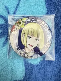 ツイステ　ルーク　缶バッジ　プラチナジャケット　プラチナ　バースデー