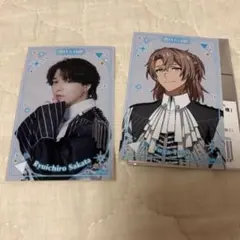 UniteUp! ライブ　ミニブロマイド 2枚セット　東郷楓雅　坂田隆一郎