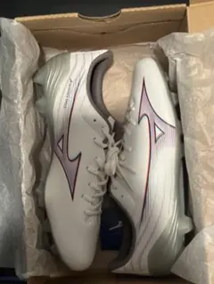【新品】ミズノサッカースパイク α アルファ SELECT 25センチ