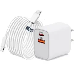 iphone 充電器 type-c PD 20W 2ポート タイプc 充電器