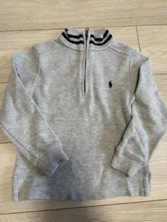 Polo Ralph Lauren グレー ハーフジップ トレーナー 3T