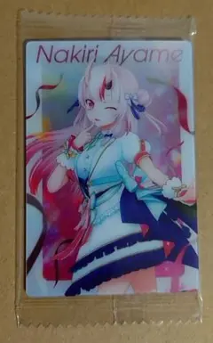 ホロライブプロダクション　ウエハース　vol.3 百鬼あやめカードNo08　1枚