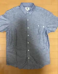 Timberland 半袖シャツ M ブルー
