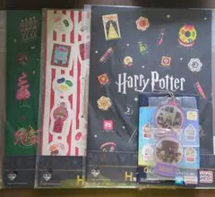 ハリポタ ハリポッター 一番くじ ステッカー アクリルオーナメント 5点セット