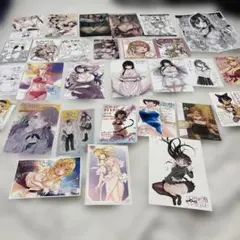 ポストカード 、リーフレット、漫画 特典
