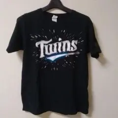 Twins ロゴ Tシャツ ブラック