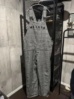 WEIRDO オーバーオール M ブラック WOLF BAIT-OVERALL - メルカリ