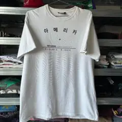 RAF SIMONS 2018SS Tshirt ハングル