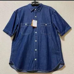 デニム　シャツ　チュニック　未使用　タグ付き