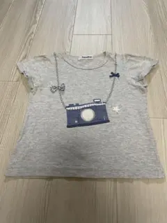 ファミリア　カメラTシャツ　110cm