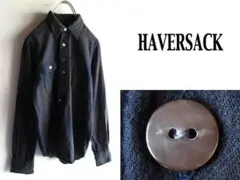 HAVERSACK オンブレチェック ワークネルシャツ L・S
