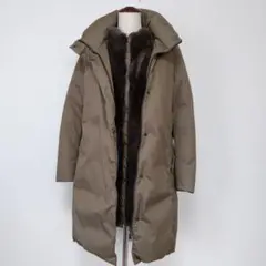 ユナイテッドアローズ別注 WOOL RICH ダウンコート オリーブ XS