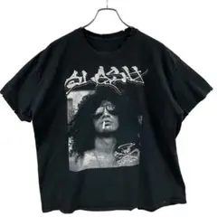 スラッシュ　メンズTシャツ　黒　XL　ロックバンド　ユニセックス【4861】