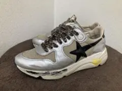 【GOLDEN GOOSE RUNNINGランニング】 シルバー スニーカー