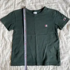 Champion Tシャツ 130 ダークグリーン