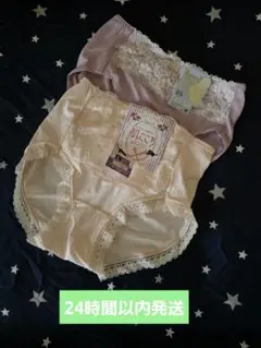 ☆新品未使用 婦人 レース付きショーツ 2枚セット Lサイズ☆