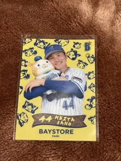 DeNAベイスターズ　佐野恵太選手#44 BAY STOREカード　当時物