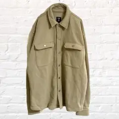 FSBN ミリタリージャケット ダブルポケット ドロップショルダー ゆるダボ